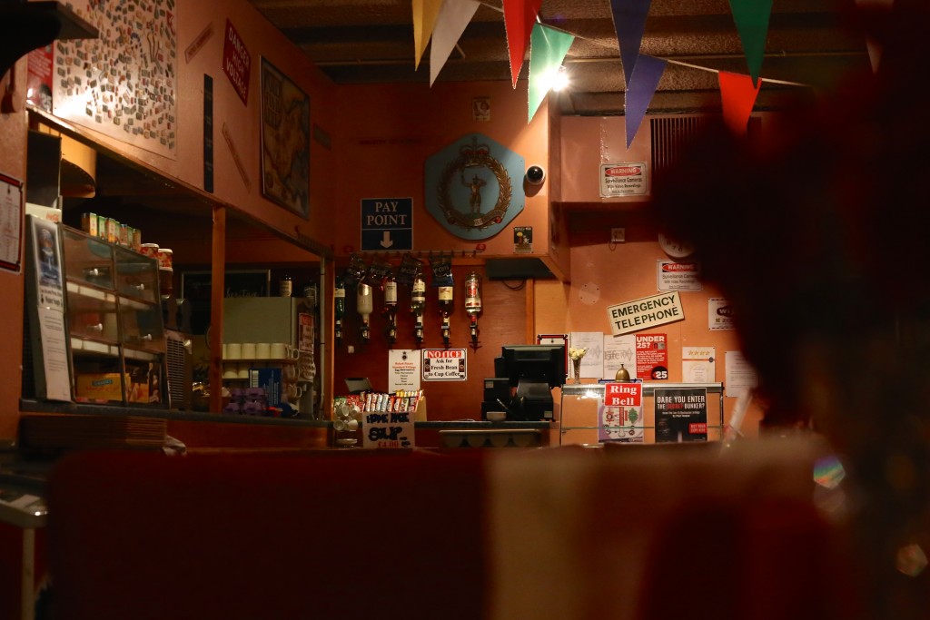 The cafe in Scotland's Secret Bunker