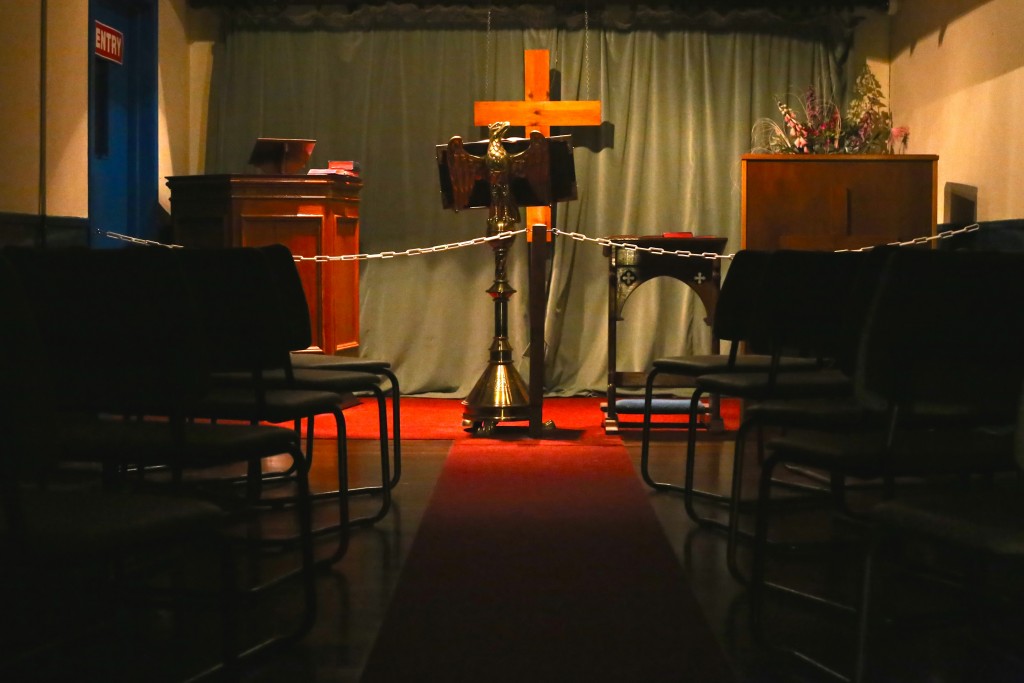 The chapel in Scotland's Secret Bunker